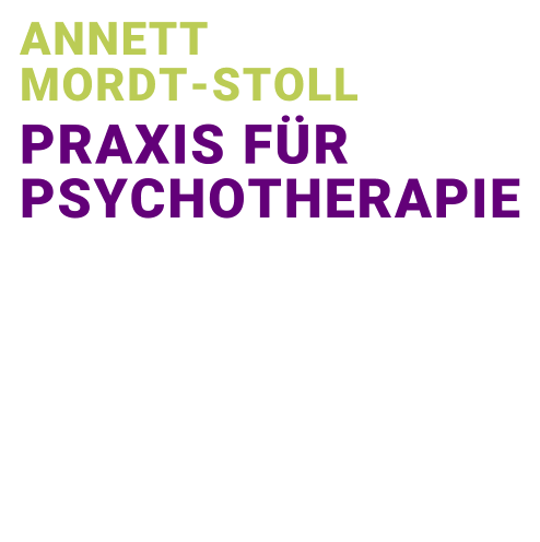 Logo mit Text Anett Mordt-Stoll Praxis für Psychotherapie